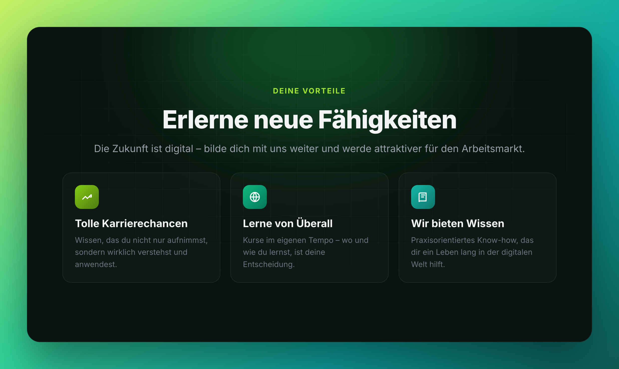 Talentivo Vorteile – Karrierechancen, ortsunabhängig lernen, Wissen